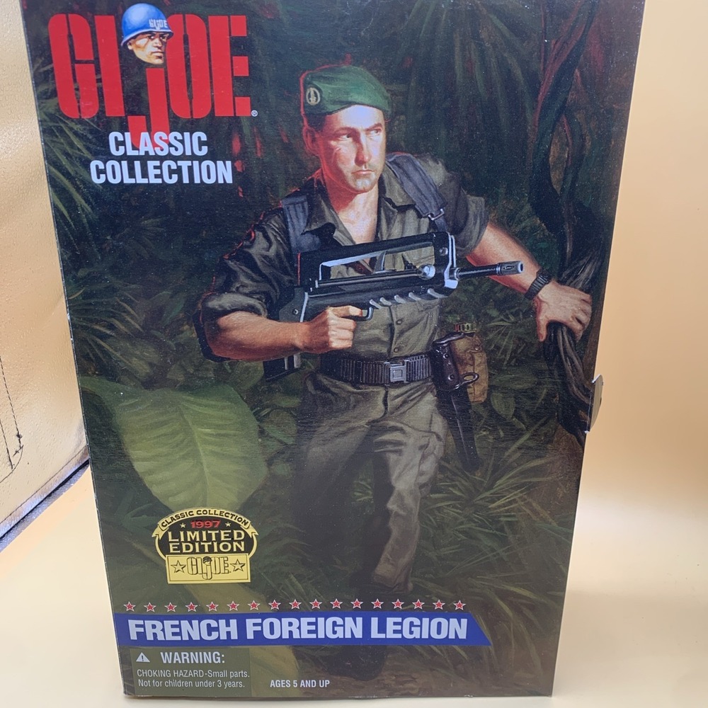 G.I. Joe Classic Collection French Foreign Legion Limited Edition African Boxed